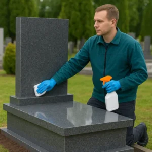 Sprzątanie grobowca pojedynczego lub pionowego dwumiejscowego